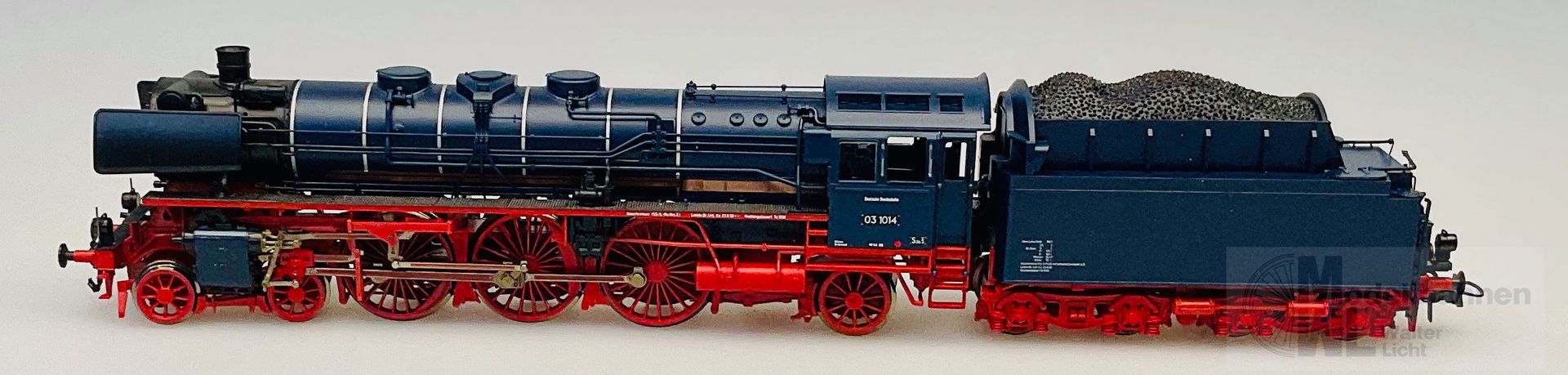 Roco 63281 - Roco - Dampflok BR 03 1014 DB Ep.III blau H0/GL Sound